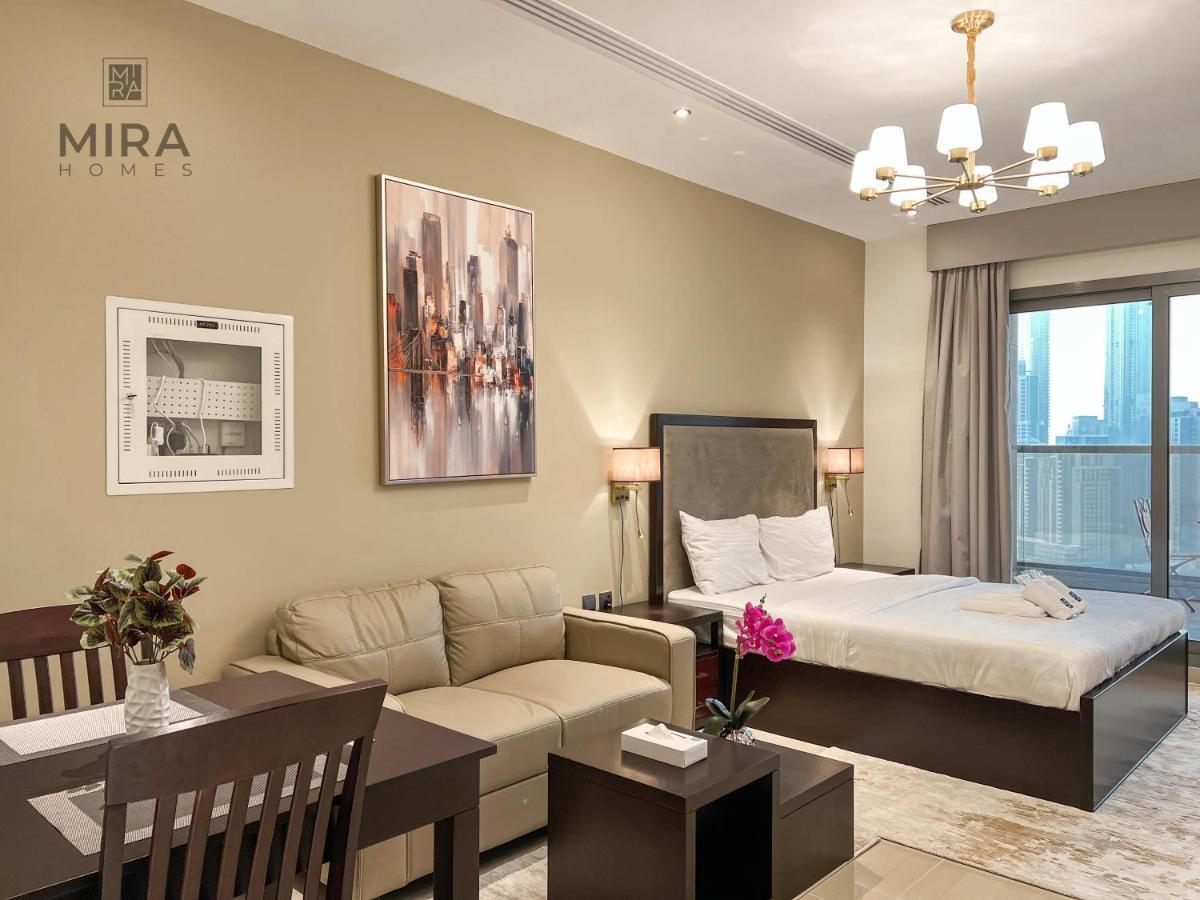 دبي Mira Holiday Homes - Lovely Studio With Burj Khalifa View المظهر الخارجي الصورة