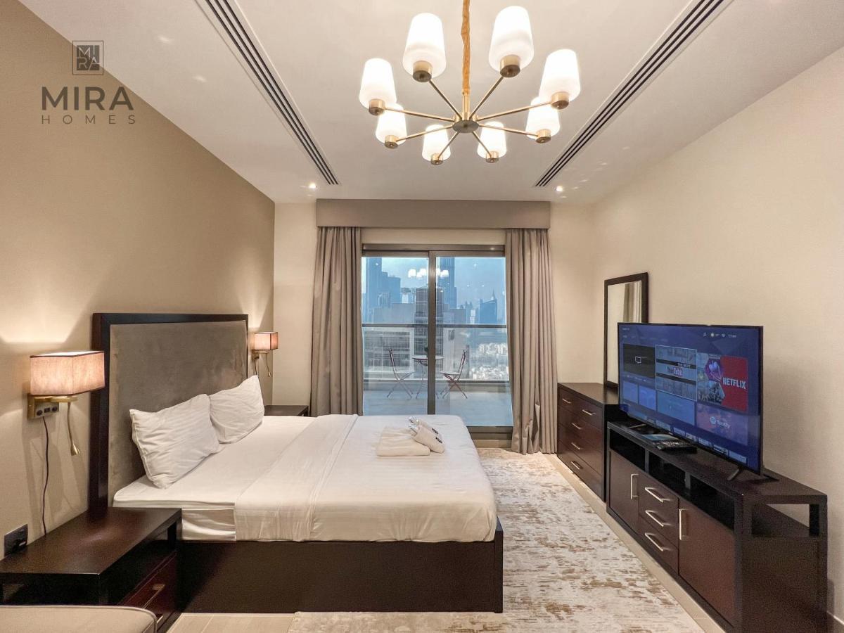 دبي Mira Holiday Homes - Lovely Studio With Burj Khalifa View المظهر الخارجي الصورة