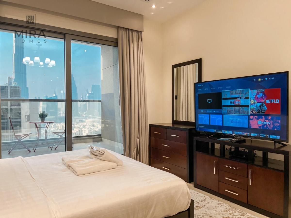دبي Mira Holiday Homes - Lovely Studio With Burj Khalifa View المظهر الخارجي الصورة